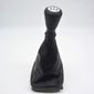 Kit Coifa Alavanca Câmbio Peugeot 206/207/SW 2000 a 2015 Preto