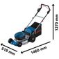 Cortador Grama Bateria 18V Bosch GRA 18V2-46
