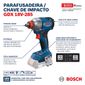 Combo Furadeira/Parafusadeira 18V+Chave Impacto 18V Bosch