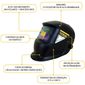 Kit Inversor Solda Elétrica 220v + Máscara Automática Lynus