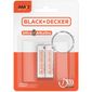 Pilha Alcalina AAA Cartela Com 2pçs Black+Decker Pilha Alcalina AAA Cartela Com 2pçs Black+Decker