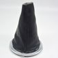 Coifa Alavanca Câmbio VW Gol/Voyage/Saveiro G5 08/13 Fox 03/09 Preto C/Aro Cromado