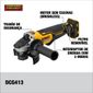 Esmerilhadeira Angular 4.1/2" 20V 2 Baterias 5Ah DCG413P2-BR DeWalt