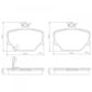 Pastilha Dianteira Smart Fortwo 1.0 12V 2007 a 2011