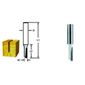 Fresa Paralela 5mm D-67686 Makita