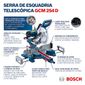 Serra Esquadria Telescópica 10" 1800W 220V Bosch