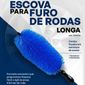 Escova De Limpeza Para Furo de Rodas Longa Vonixx