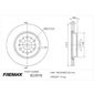 Disco Freio Traseiro Equinox 2024 Em Diante 315mm BD3978