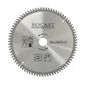 Lâmina Serra Circular/Esquadria 10" 80 Dentes Madeira/Aluminio Rocast