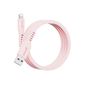 Cabo USB-A para Lightning 1,5m Rosa Geonav