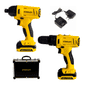 Combo Parafusadeira/Furadeira de Impacto + Parafusadeira 12V SCHI121S2FK-BR Stanley Combo Parafusadeira/Furadeira de Impacto + Parafusadeira 12V SCHI121S2FK-BR Stanley
