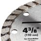 DISCO DIAMANTADO TURBO 110 X 20 MM DEWALT DISCO DIAMANTADO TURBO 110 X 20 MM DEWALT