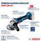 Combo Refletor Sem Fio + Emerilhadeira Bosch Com 2 Baterias 18v 4ah e Carregador