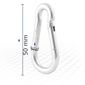 Mosquetão Com Trava 5x50mm Vonder 3568005050