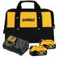 Kit 2 Baterias 5Ah DeWalt DCB205C2K-BR Com Carregador e Bolsa
