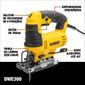 Serra Tico-Tico DWE300BR DeWalt 650W 127V