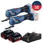 Combo Multicortadora Bosch Com 2 Baterias 18v 4ah e Carregador