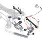 Braço Traseiro LD/LE 413,5mm BMW - 2009 a 2015
