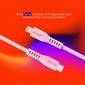 Cabo USB-C para Lightning 1,5m Rosa Geonav
