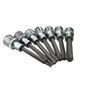 Jogo de Soquetes Torx Longo Gedore RED T20-T55 Encaixe 1/2" 7 peças GR62458007