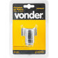 Prendedor de Porta Magnético FP-200 Cromado - Vonder