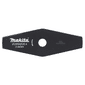 Lamina Roçadeira 2 Facas Makita 255mm Furo 25,4mm
