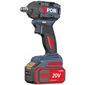 Chave De Impacto Encaixe 1/2"" 20V 2 Baterias 4Ah PDR