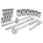 Jogo Soquetes Stanley STMT81242-840 8 a 32mm 1/2" 22pçs