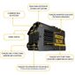 Kit Inversor Solda Elétrica 220v + Máscara Automática Lynus