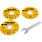Esmerilhadeira Angular Vonder  4.1/2" 650W 220V com 3 Discos