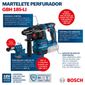 Combo Esmerilhadeira Angular + Martelete SDS  Bosch Com 2 Baterias 18v 4ah e Carregador