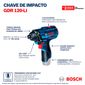 Chave Impacto 1/4" Torque 10Kg 12V Sem Bateria Bosch