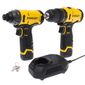 Combo Furadeira e Parafusadeira + Parafusadeira Impacto Bateria 12V Stanley Combo Furadeira e Parafusadeira + Parafusadeira Impacto Bateria 12V Stanley