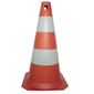 Cone de Sinalização Laranja e Branco 50cm Proteplus 282,0002