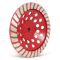 Rebolo Diamantado Tipo Prato 180mm Rosca M14 Rocast Rebolo Diamantado Tipo Prato 180mm Rosca M14 Rocast