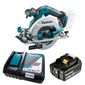 Serra Circular 6.1/2" a bateria 18V 3Ah Makita Serra Circular 6.1/2" a bateria 18V 3Ah Makita