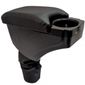 Apoio Braço Renault Duster 2011 a 2020 Oroch 2015 a 2023 Preto C/Porta Copo