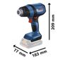 Soprador Térmico Bosch GHG 18V50 SB 18V Sem Bateria e Carregador Soprador Térmico Bosch GHG 18V50 SB 18V Sem Bateria e Carregador