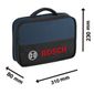 Bolsa Nylon Mini Soft Case 1600A003BG Bosch Bolsa Nylon Mini Soft Case 1600A003BG Bosch