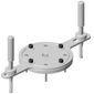 Conjunto Ferramentas Para Remover e Instalar Embeagem Dupla Raven
