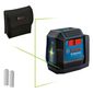 Nível a Laser Verde 12m Horizontal e Vertical 2 linhas Bosch Nível a Laser Verde 12m Horizontal e Vertical 2 linhas Bosch