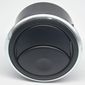 Difusor Ar Renault Logan/Sandero 2007 a 2014 Duster 2011 a 2015 Preto c/Friso Cromado
