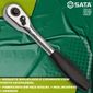 Chave de Catraca Reversível 1/4" Sata