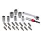 Jogo de Soquetes/Bits Gedore RED 1/4" 23 peças GR49005023