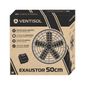 Ventilador Exaustor Industrial 50cm 150W 220V Ventisol