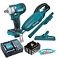 Combo Makita 18V Chave de Impacto 33kg + Aspirador de Pó Portátil + 1 Bateria 3Ah e Carregador 127V/220V