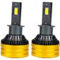 Kit 2 Lâmpadas Ultra Led Code Extreme Force H3 12V 24V 6000K