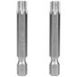 Ponteira Bits Torx T40 MTX 50mm Cartela 2pçs Ponteira Bits Torx T40 MTX 50mm Cartela 2pçs