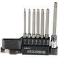 Jogo de Chave Soquete Torx C/Guia T10-T40 2128PR King Tony Jogo de Chave Soquete Torx C/Guia T10-T40 2128PR King Tony