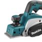 Kit Plaina Makita 82mm 18V LXT + Aspirador de Pó Portátil + 1 Bateria 3Ah e Carregador 127V/220V